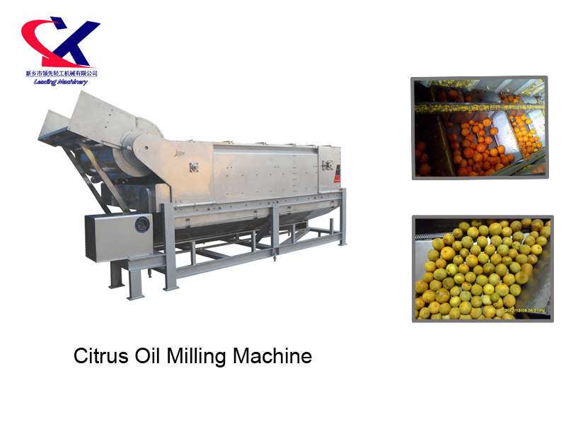Citrus Orange Oil Milling Machine